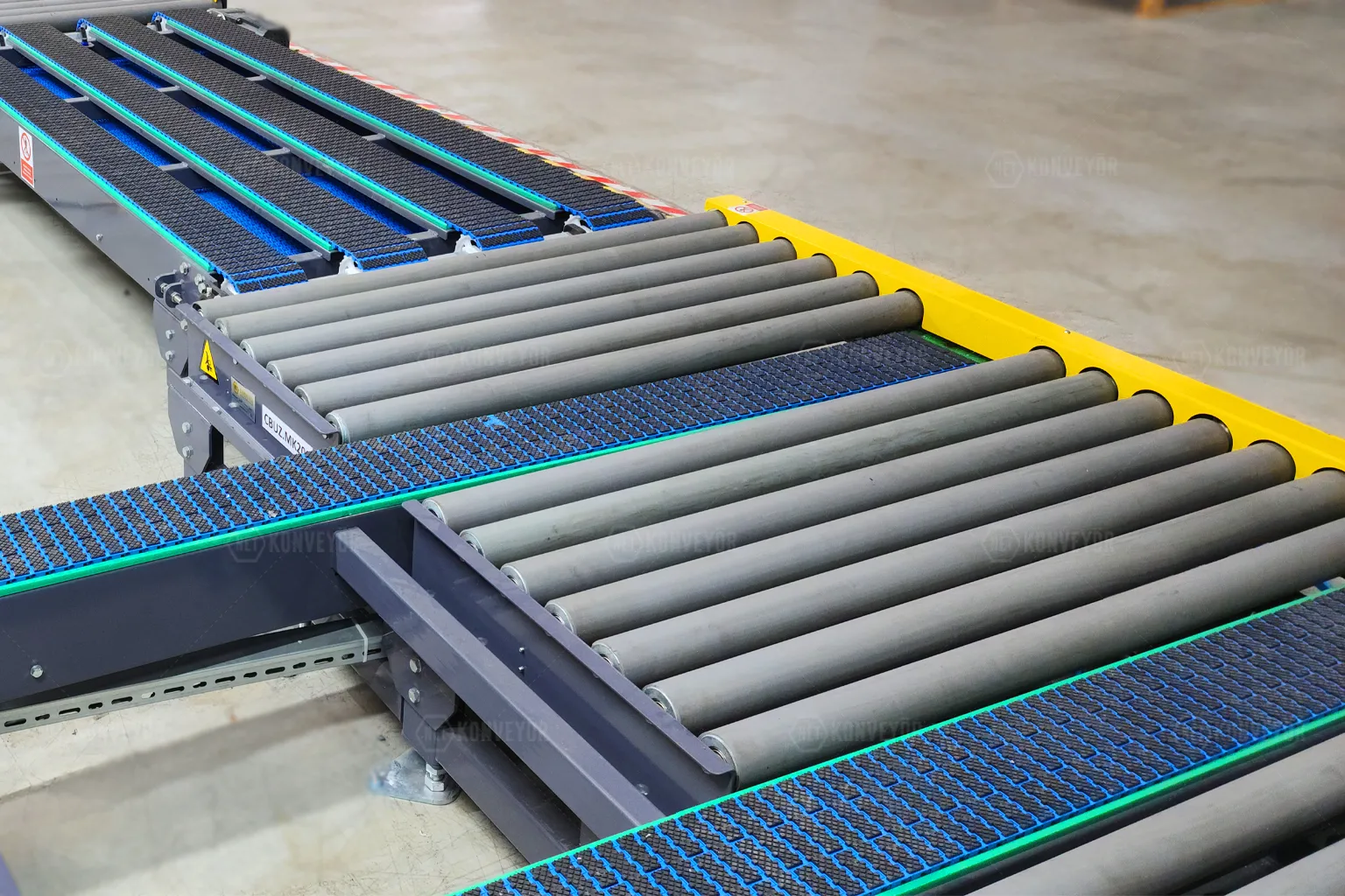 Roller Transfer (Pop-Up) Conveyor