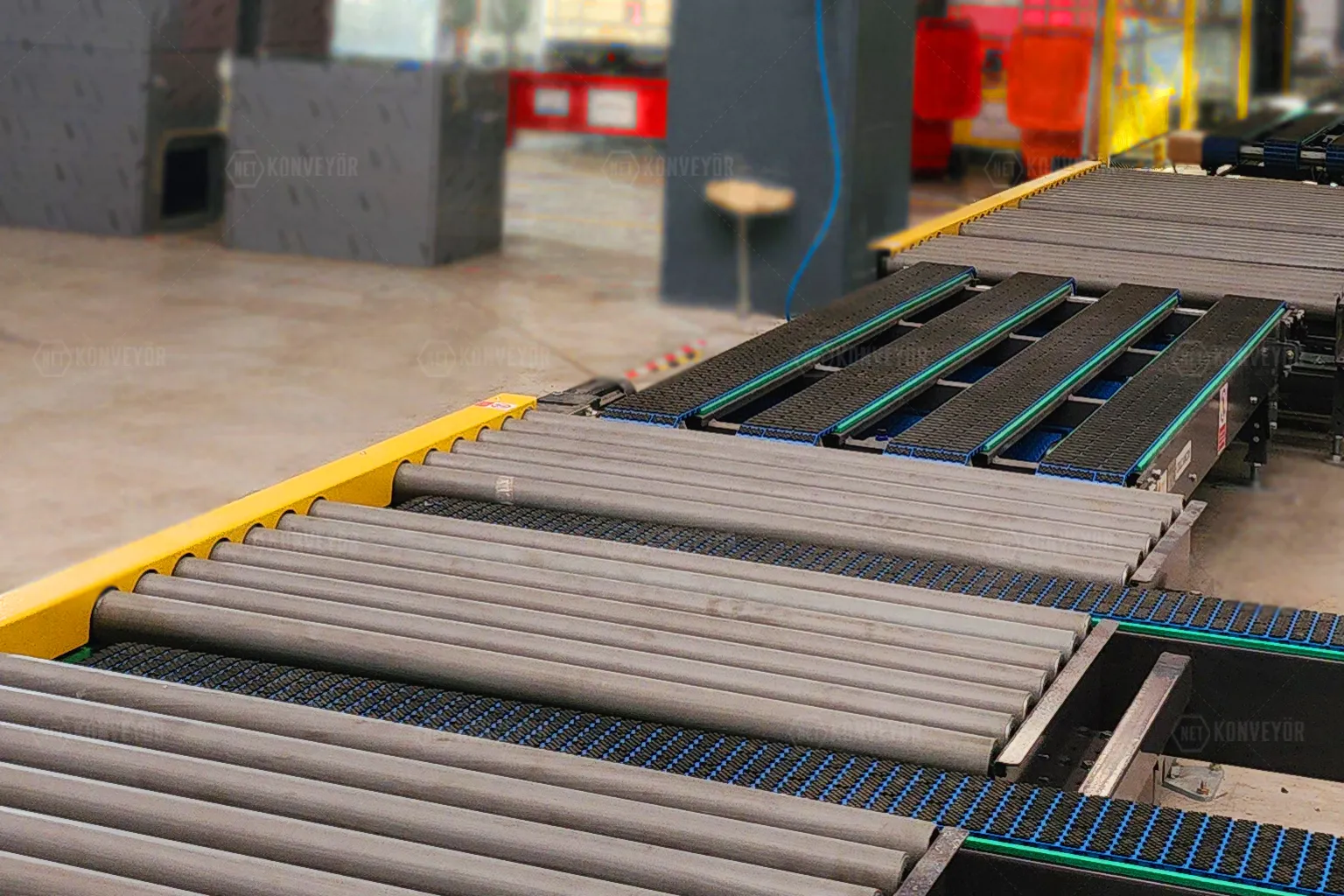 Roller Transfer (Pop-Up) Conveyor