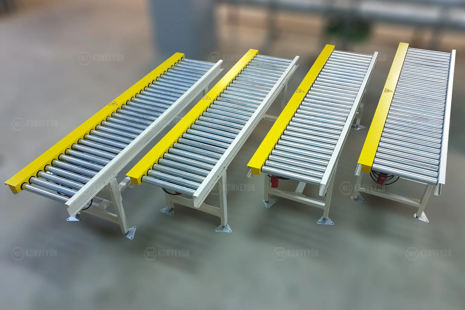Angetriebene Rollenforderer
