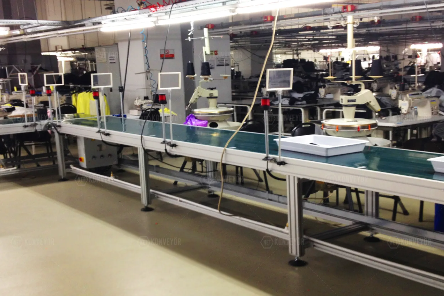 Forderanlagen fur die Textilindustrie Systems